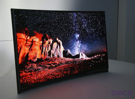 samsung curved OLED TV