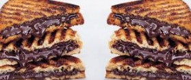 grilled Chocolate sandwiches